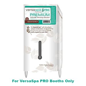 VersaSpa Pro Premium Bronzer Solution, Monterey, Smart Container, 1.4 Gallon