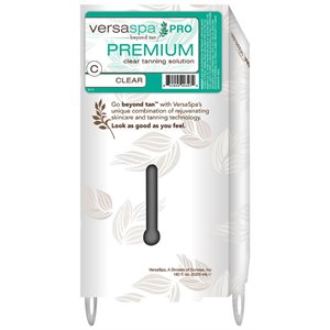 VersaSpa Pro Premium Solution, Clear, Smart Container, 1.4 Gallon