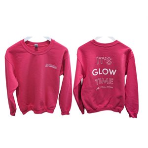 It's Glow Time Sweatshirt 2024 National Spray Tanning Day S