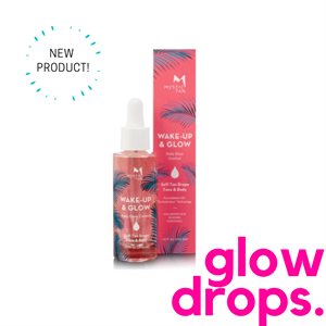 Mystic Tan Wake-Up & Glow Daily Glow Control Self-Tan Drops, 1.0